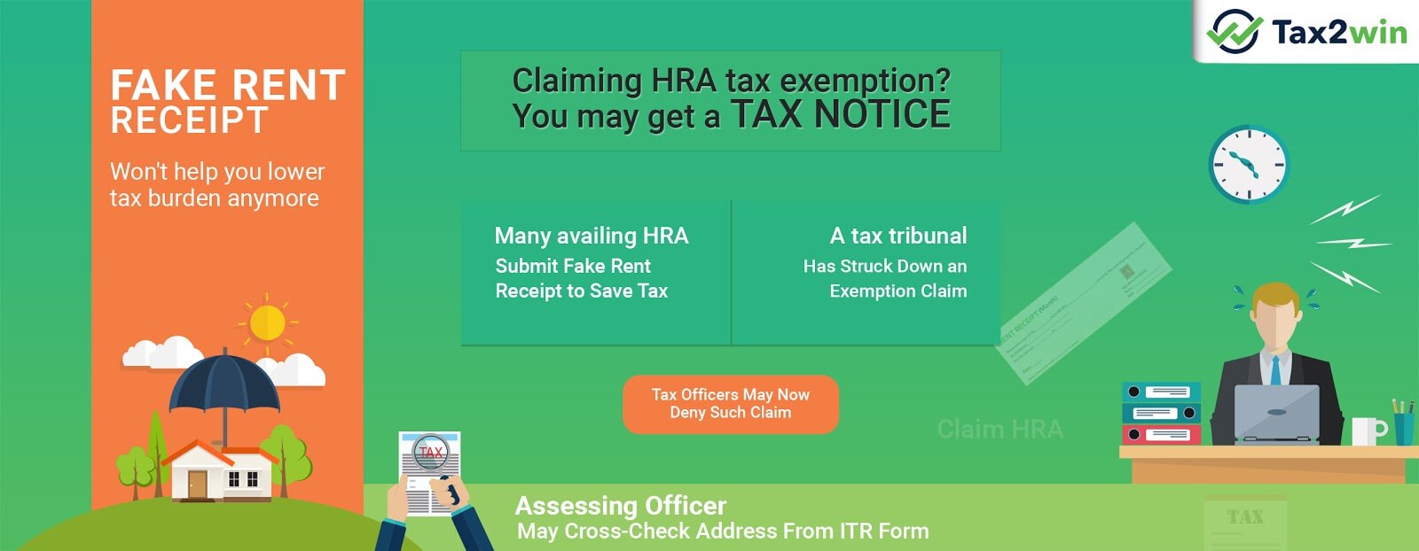 Complete Guide on Rent Slips/Receipts and Claim HRA Tax Tax2win